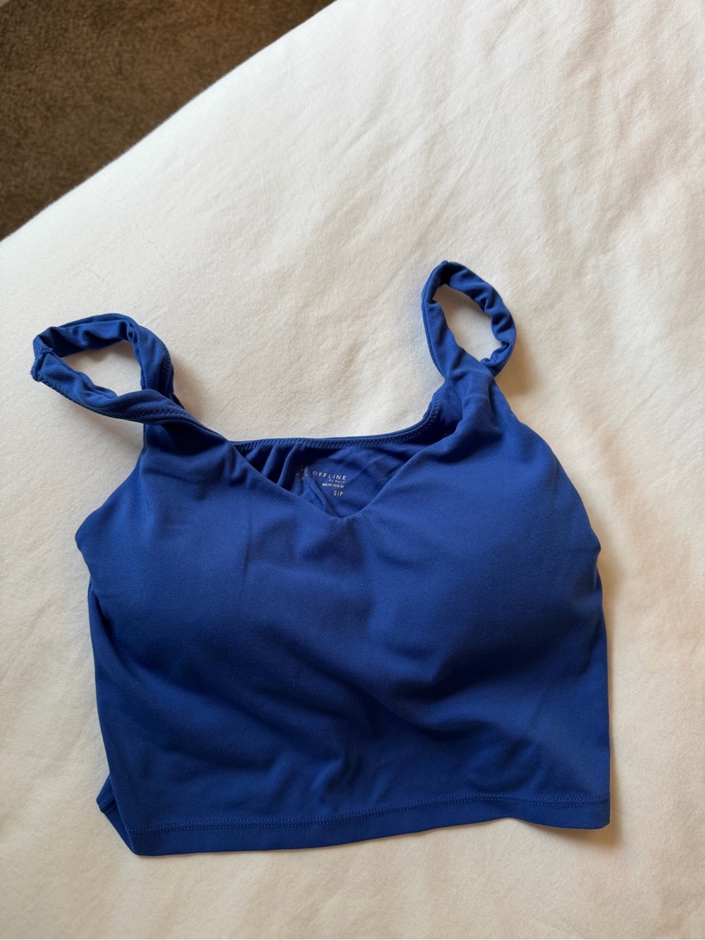 OFFLINE by aerie real me low key longline sports bra